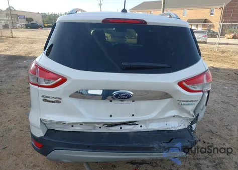 2014 Ford Escape Titanium from USA, damaged, VIN 1FMCU0JX8EUA27228